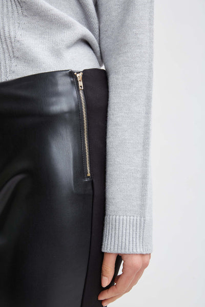 T-Tahari Vegan Leather Legging Image 4