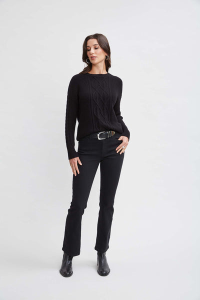 T-Tahari Cable Knit Sweater Image 2