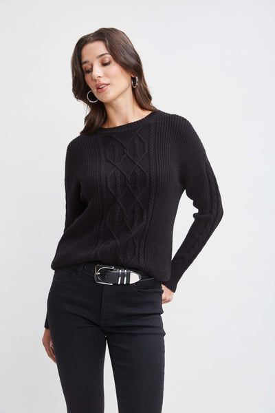 T-Tahari Cable Knit Sweater Image 1