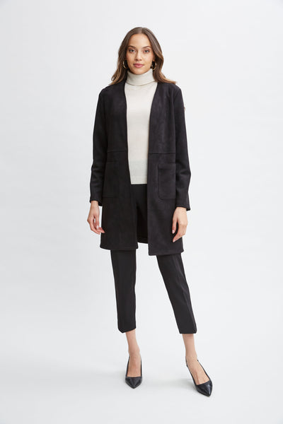 T-Tahari Vegan Suede Jacket Image 2