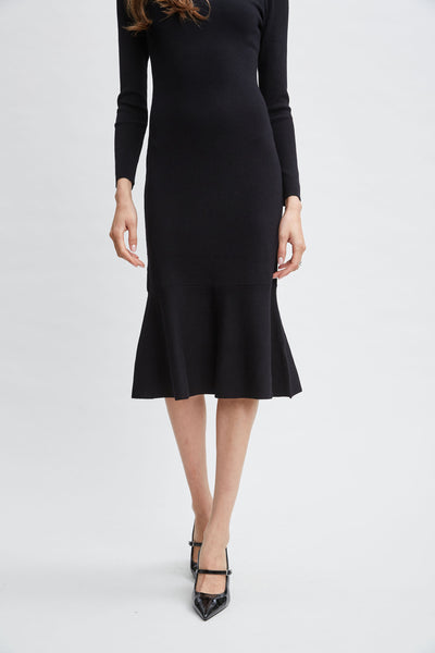 T-Tahari Flare Sweater Dress Image 4