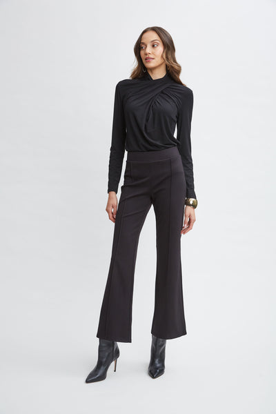 T-Tahari Flare Knit Pant Image 4
