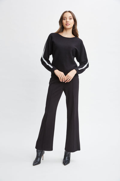 T-Tahari Stitch Sleeve Sweater Image 2