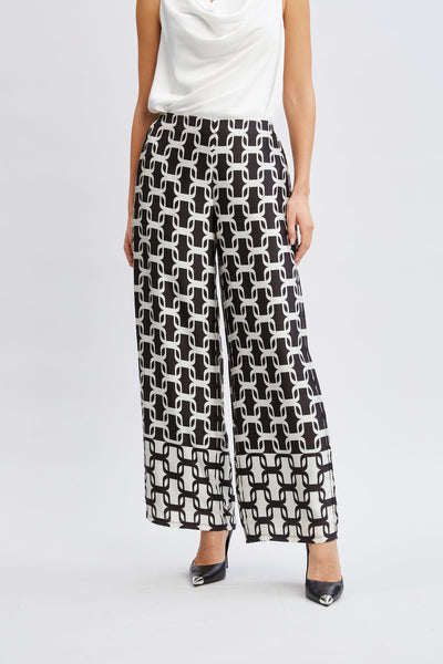 T-Tahari Geometric Chain Pant Image 3
