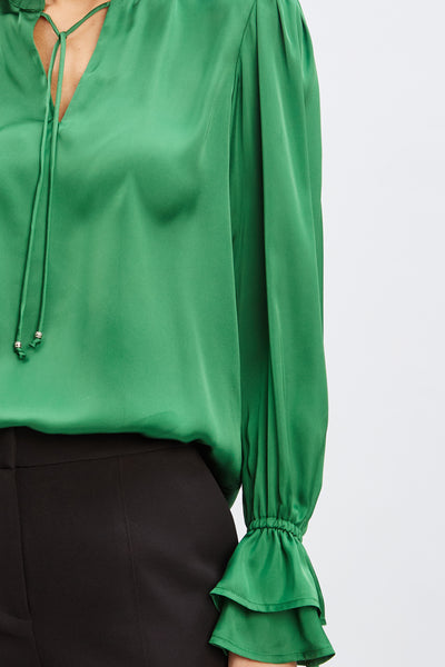 T-Tahari Airflow Tie Shirt Image 3