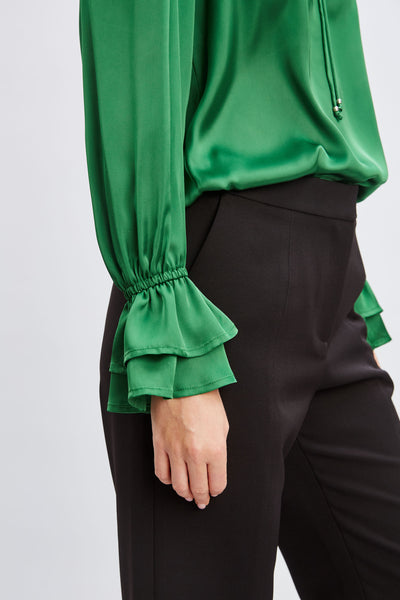 T-Tahari Airflow Tie Shirt Image 4