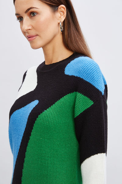 T-Tahari Colorblock Sweater Image 4