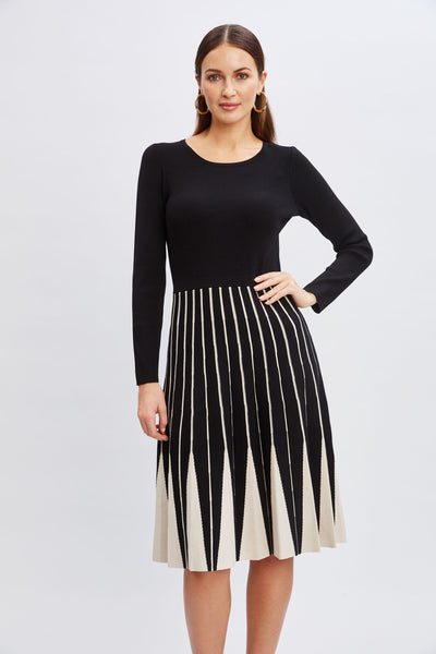 T-Tahari Color Block Sweater Dress Image 2