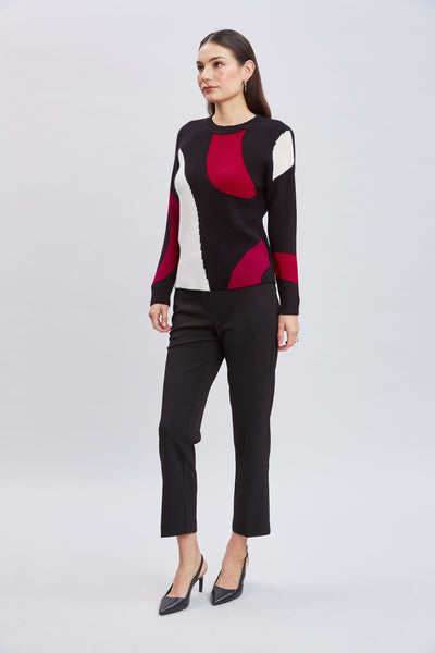 T-Tahari Color Block Sweater Image 4