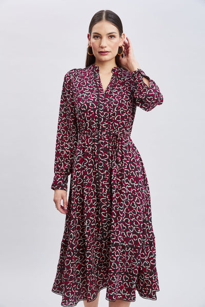 T-Tahari Heart Link Dress Image 3