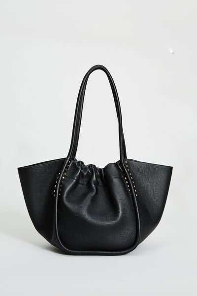 Leather Stud Tote Image 1