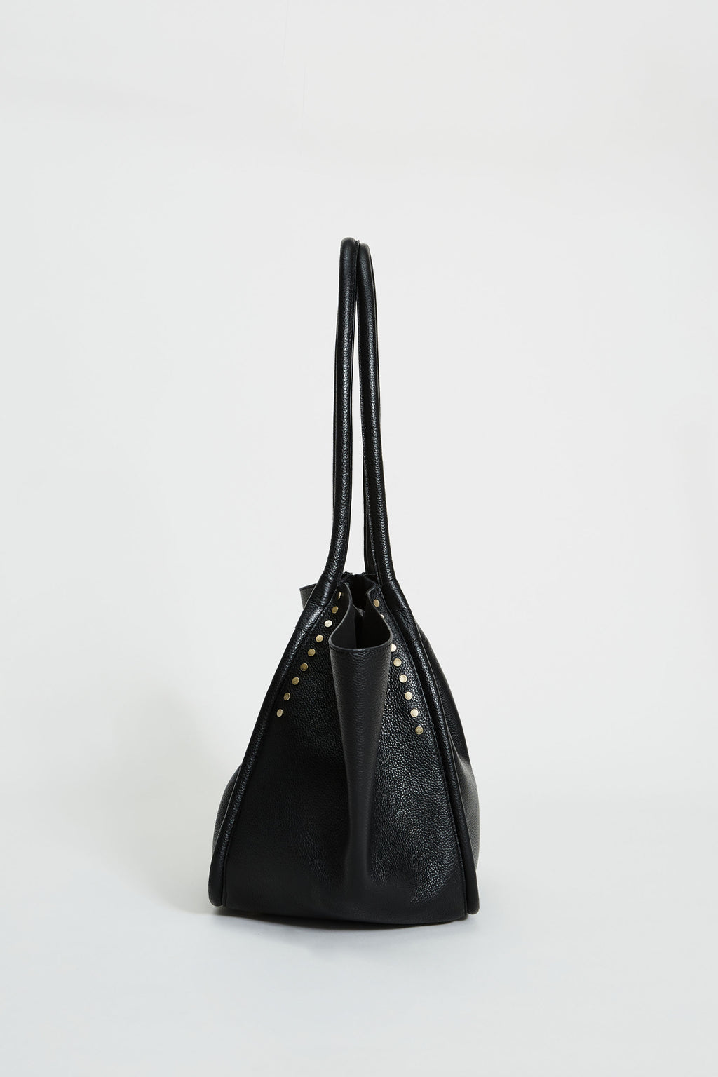 Leather Stud Tote - Image 3