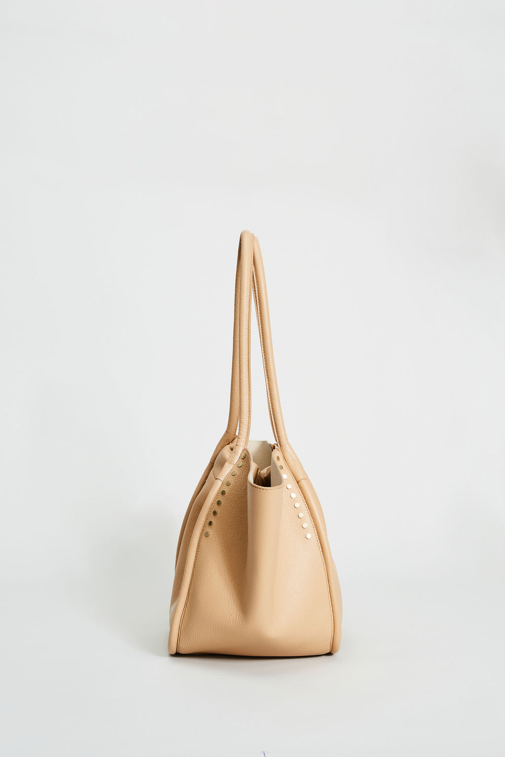 Leather Stud Tote - Image 3