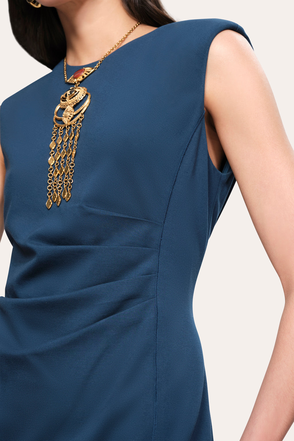 The Elaris Gown – Ruched Luxe Romantic Dress