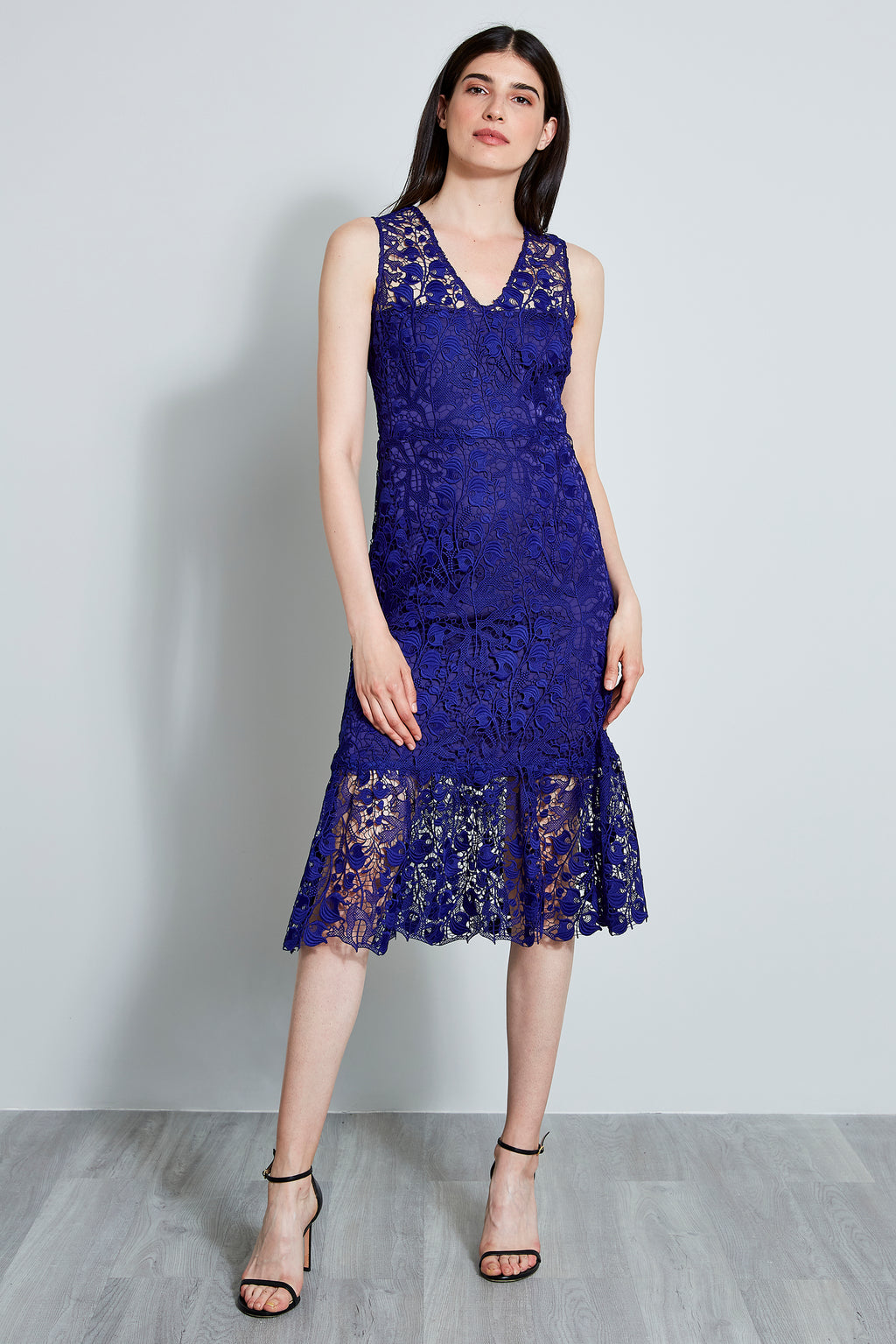 Elie tahari florence lace dress sale