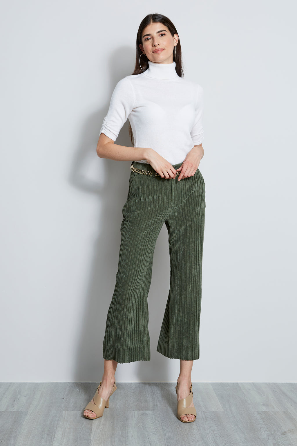 Corduroy capri clearance pants
