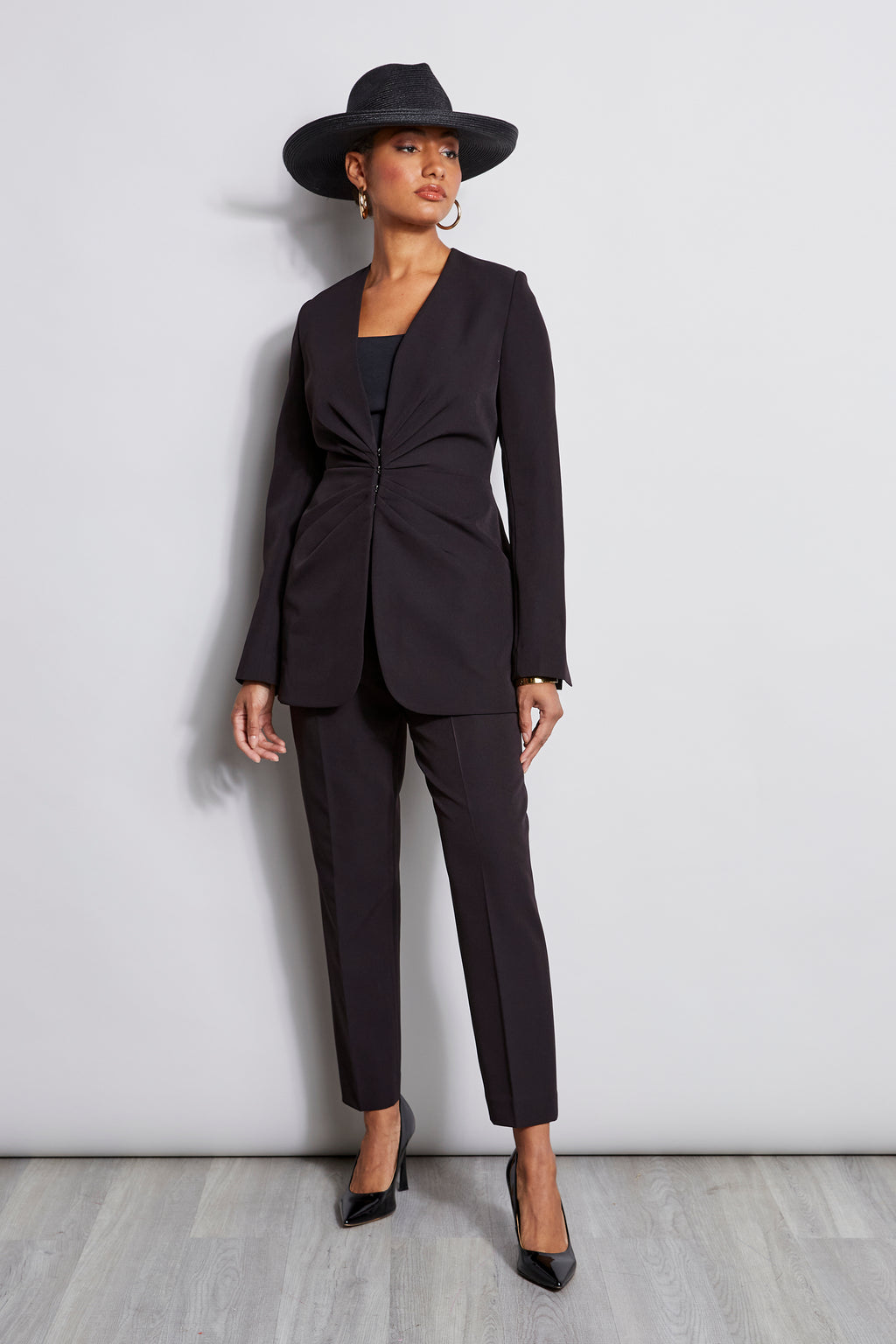 Pleat Detail Blazer Elie Tahari