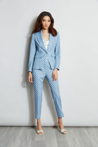 Sun Print Single Button Blazer Image 4