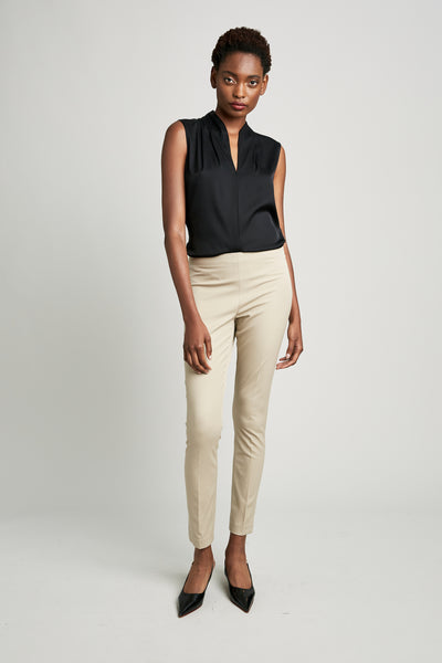Juliette Long Skinny Stretch-Twill Pant Image 2