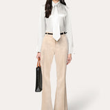 Silk Tie Button Down