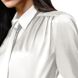 Silk Tie Button Down