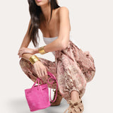 Annie Silk Palazzo Pant