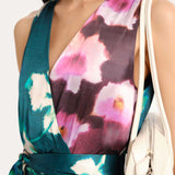 Delilah-Rose Silk Midi Dress