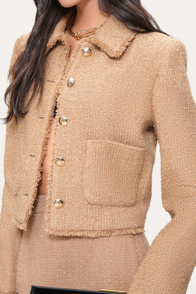 Boucle Tweed Jacket Image 3