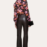 Brushstroke Silk Blouse