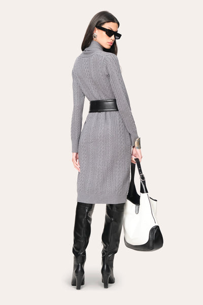 Draped Wool Cardigan Image 4