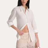 Mari Cotton Poplin Button Down