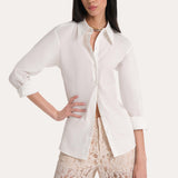 Mari Cotton Poplin Button Down