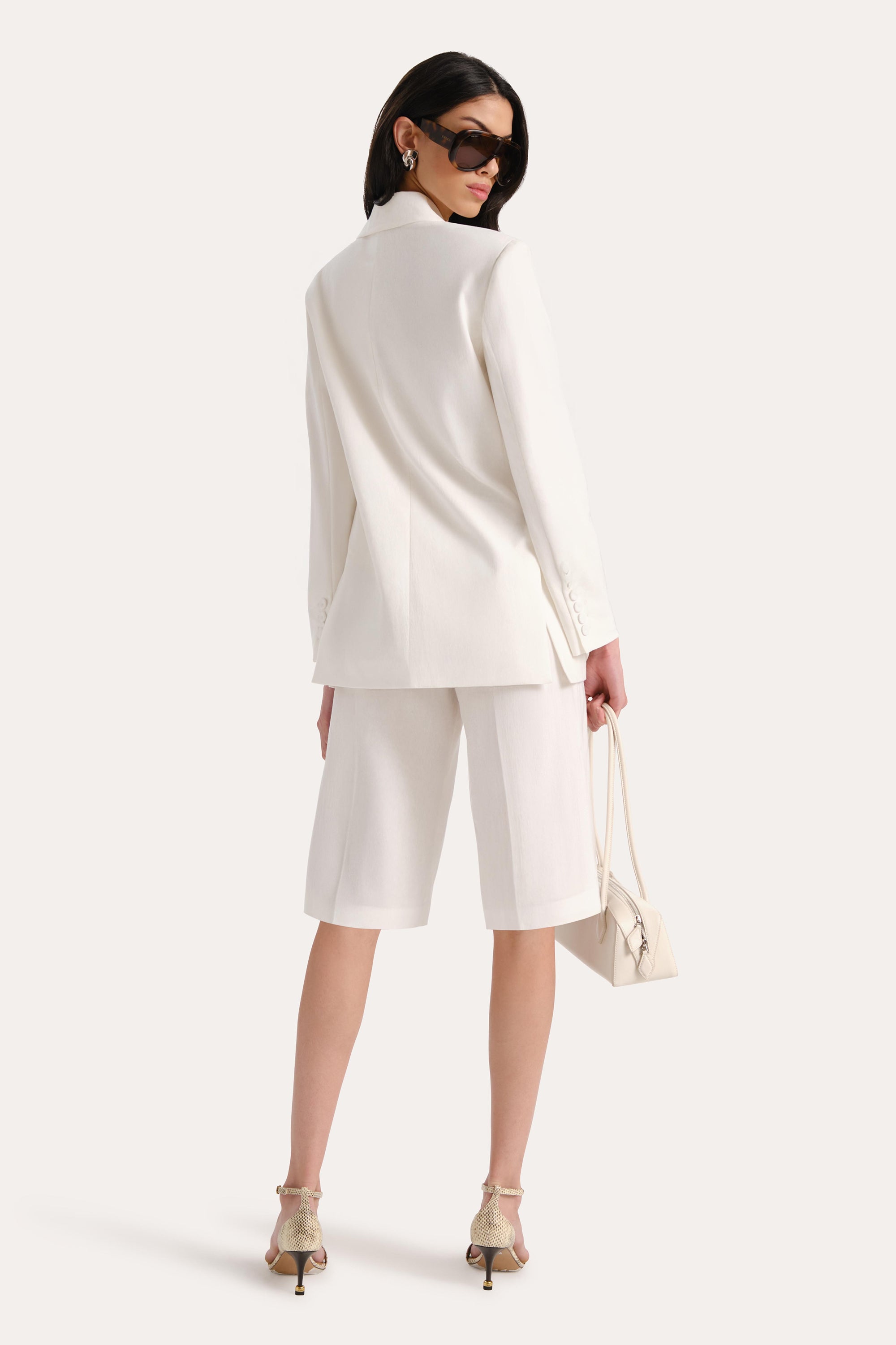 Stella Oversized Linen Blazer