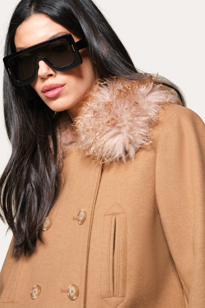 Tortoise Fur Coat Image 4