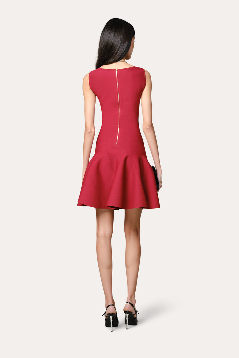 Milano Sculpt Sleeveless Flare Dress Elie Tahari Milano Sculpt Sleeveless Flare Dress Elie Tahari