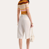 Sylvie Striped Polo Shirt