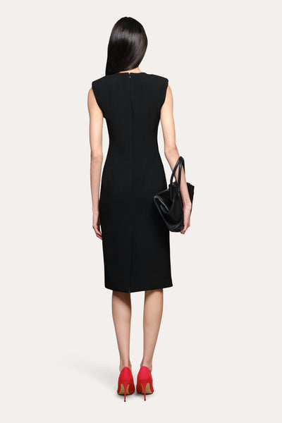 Camille Crepe Dress Image 4