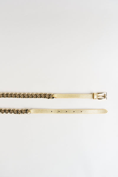 Metallic Chain Belt