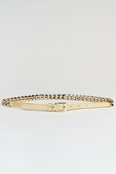 Metallic Chain Belt