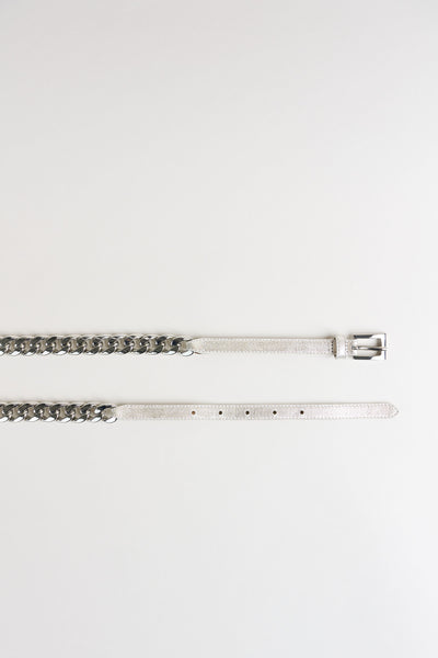 Metallic Chain Belt Image 2