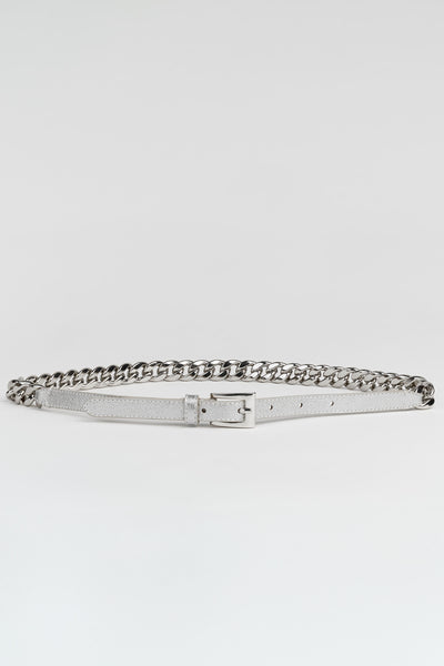 Metallic Chain Belt Image 1
