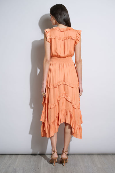 Ruffle Midi Dress Image 5