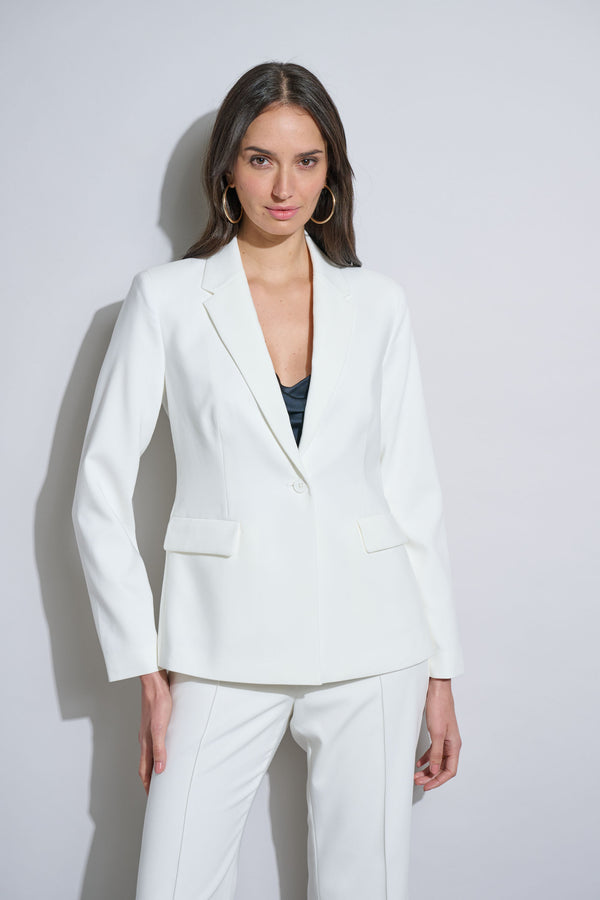 T Tahari Single Button Blazer Elie Tahari