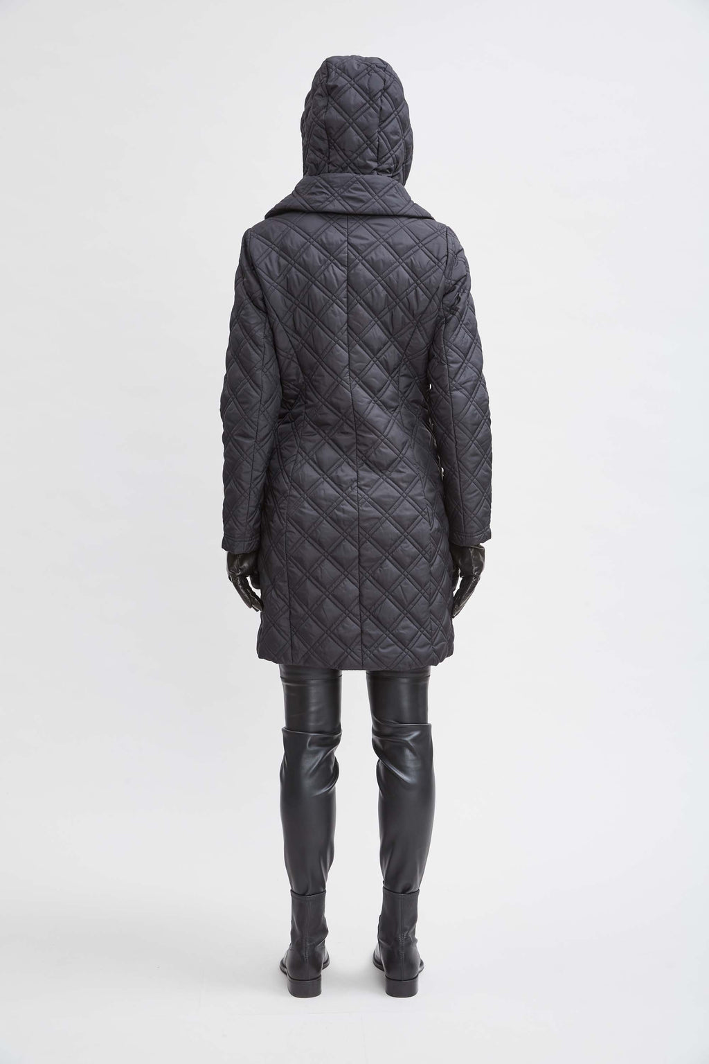 Tahari kim stretch wrap puffer coat on sale