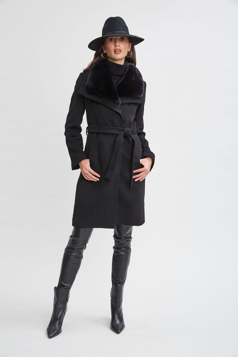 Tahari wool blend coat 2025
