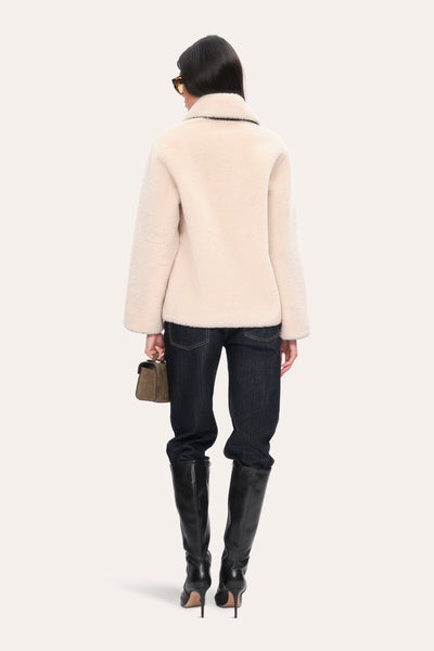 Tahari Sherpa Coat Image 3