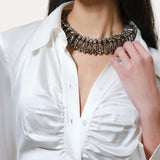 Anya Silk Charmeuse Ruched Shirt