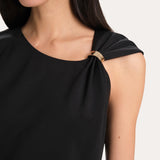 Gilded Knit Dress