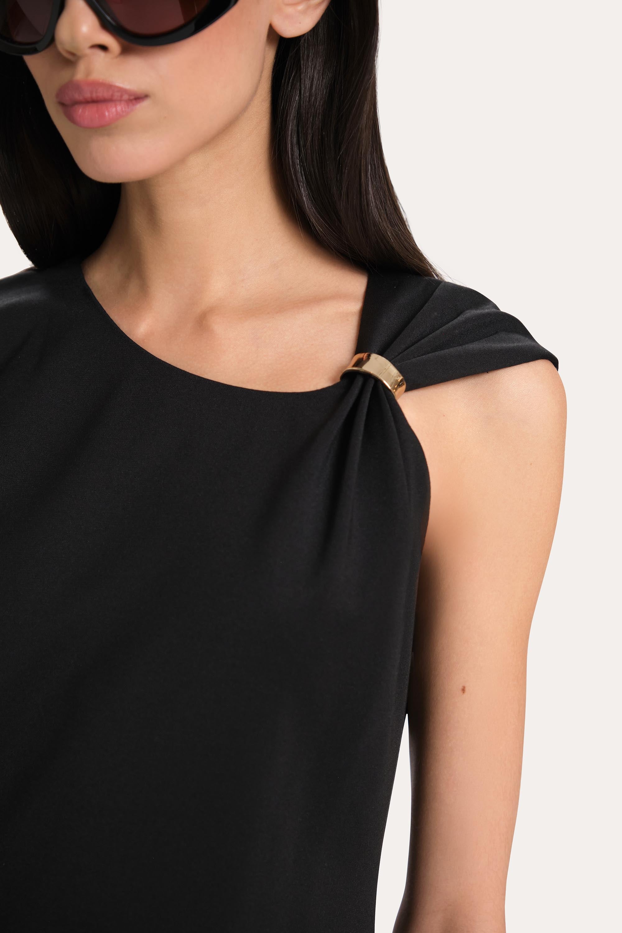 Gilded Knit Dress