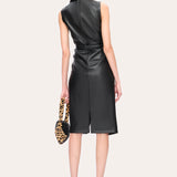 Vegan Leather Dress